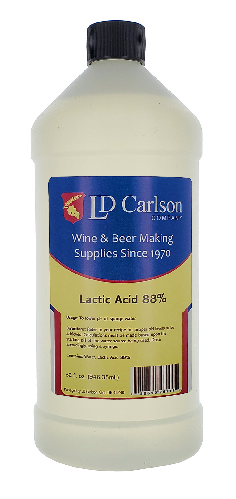 Wine And Beer Making Lactic Acid 88 32oz 888690261112 eBay